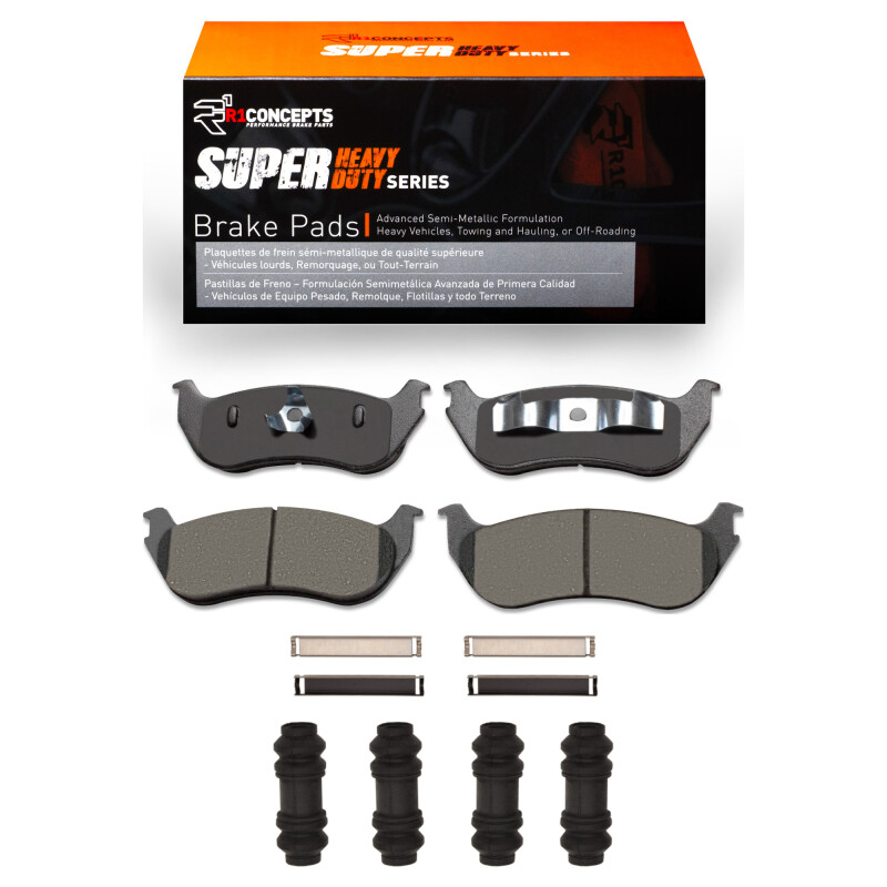 Ford Explorer Brake Pads - Rear - R1 Concepts - Super Duty - `02-`05